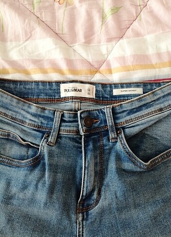 38 Beden mavi Renk Pull and bear kot pantolon 