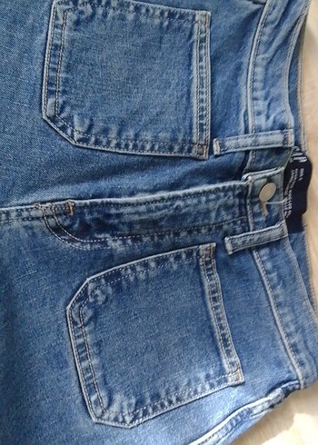 Mavi Midi Kadın Kot Pantolon - Görsel 3