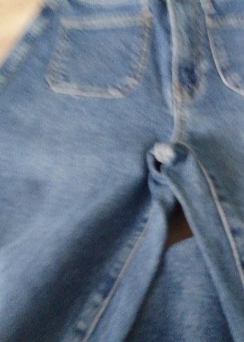 Mavi Midi Kadın Kot Pantolon - Görsel 2