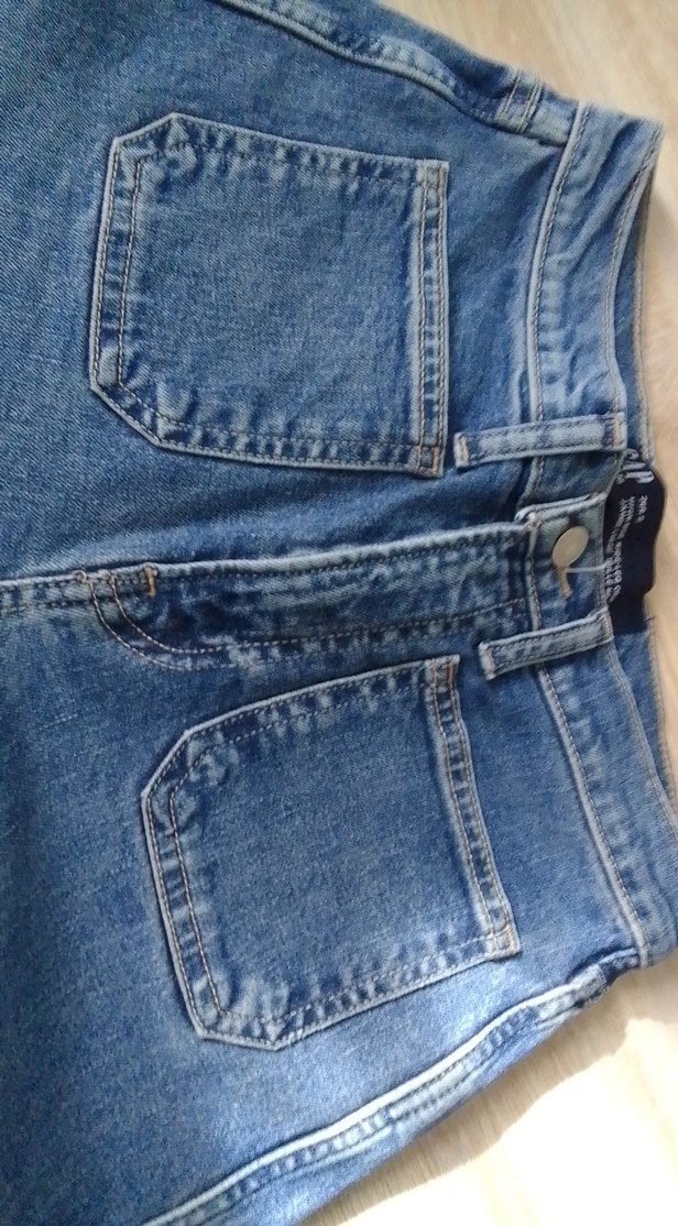 Mavi Midi Kadın Kot Pantolon - Görsel 3