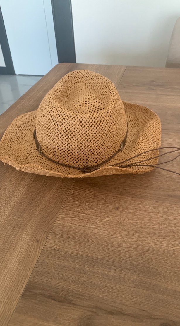 Bej Örgü Bohem Kadın Şapka - Görsel 2