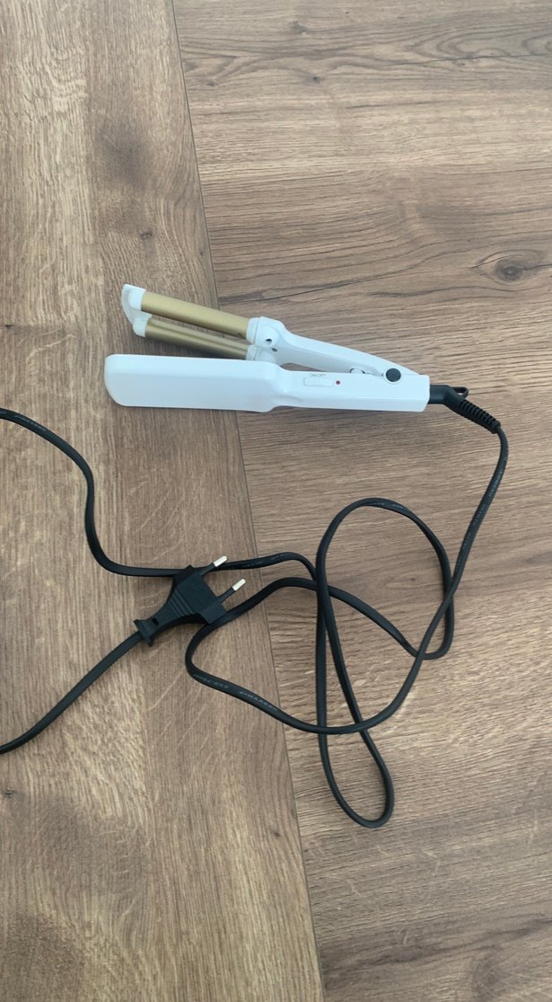 Beyaz Saç Şekillendirici Maşa - Görsel 2