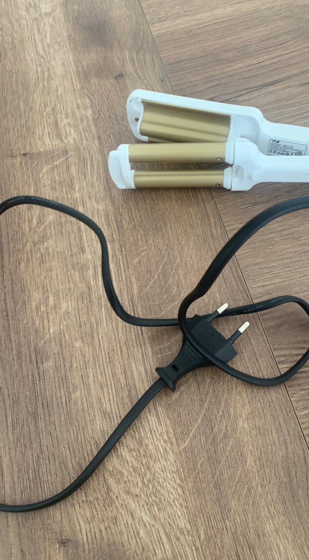 Beyaz Saç Şekillendirici Maşa - Görsel 3