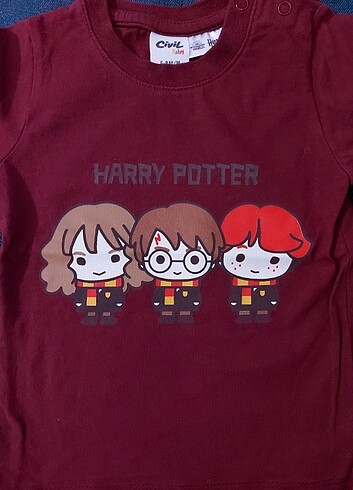 Harry Potter Lisanslı Uzun Kollu Tişört - Görsel 2