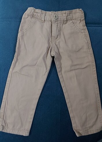 Bel Lastik Ayarlı Erkek Pantolon 1-2 Yaş - Görsel 2