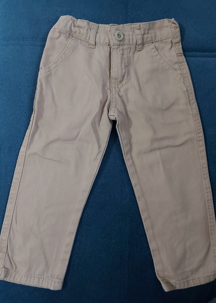 Bel Lastik Ayarlı Erkek Pantolon 1-2 Yaş - Görsel 2