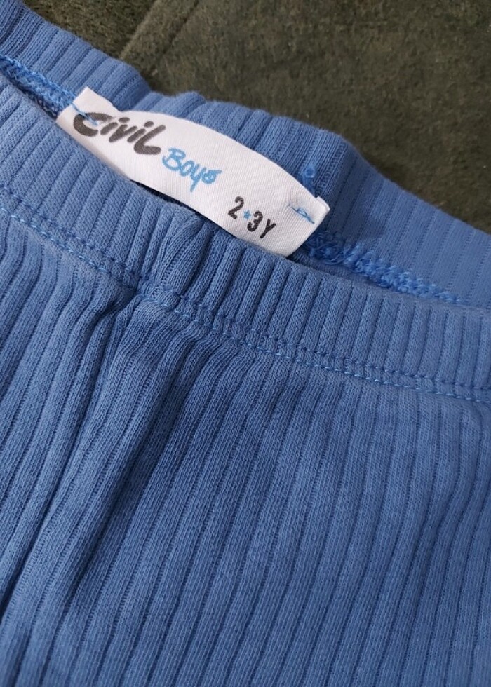 Civil Mavi Pijama Takımı 2-3 Yaş - Görsel 3