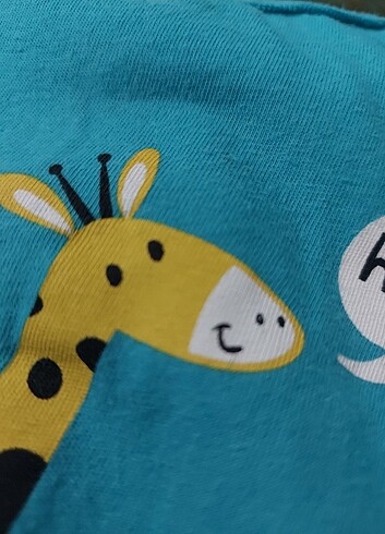 Lcw Mavi Desenli Body Zıbın 9-12 Ay - Görsel 3