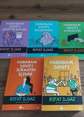 Rıfat Ilgaz Seti Hababam Sınıfı 5 Kitap - Görsel 2