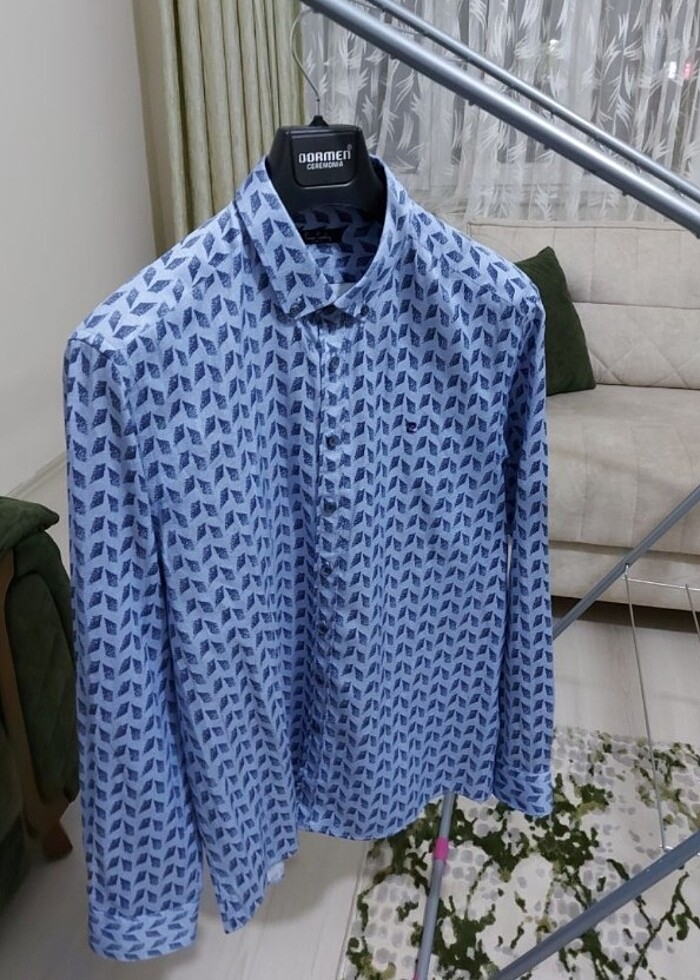 Orijinal Pierre Cardin Gömlek L Beden - Görsel 2