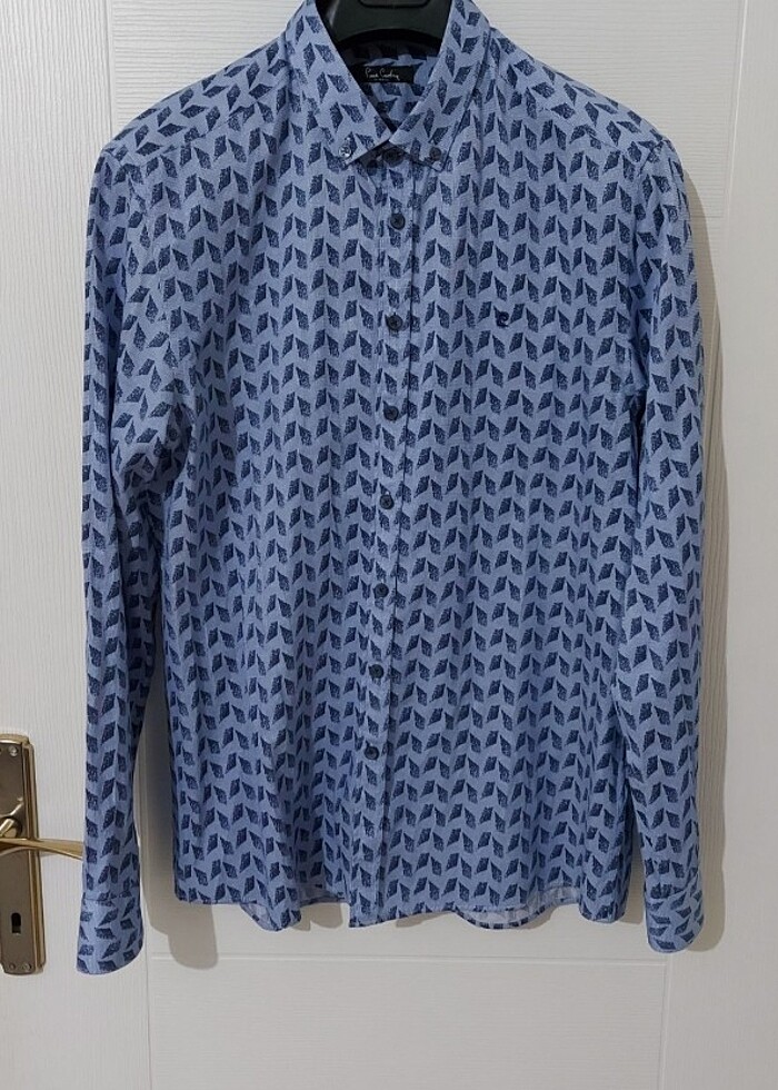 Orijinal Pierre Cardin Gömlek L Beden - Görsel 3