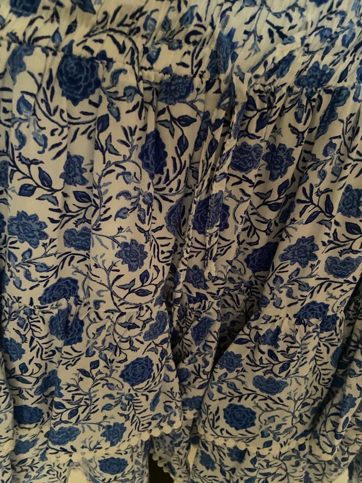 Koton- blue designed skirt - Görsel 2