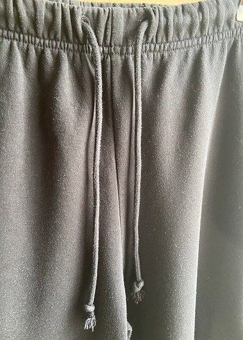 Zara- black wide-leg tracksuit bottoms - Görsel 2