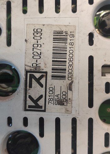 Gri Araç Gösterge Paneli Ölçüm Cihazı honda civic - Görsel 4