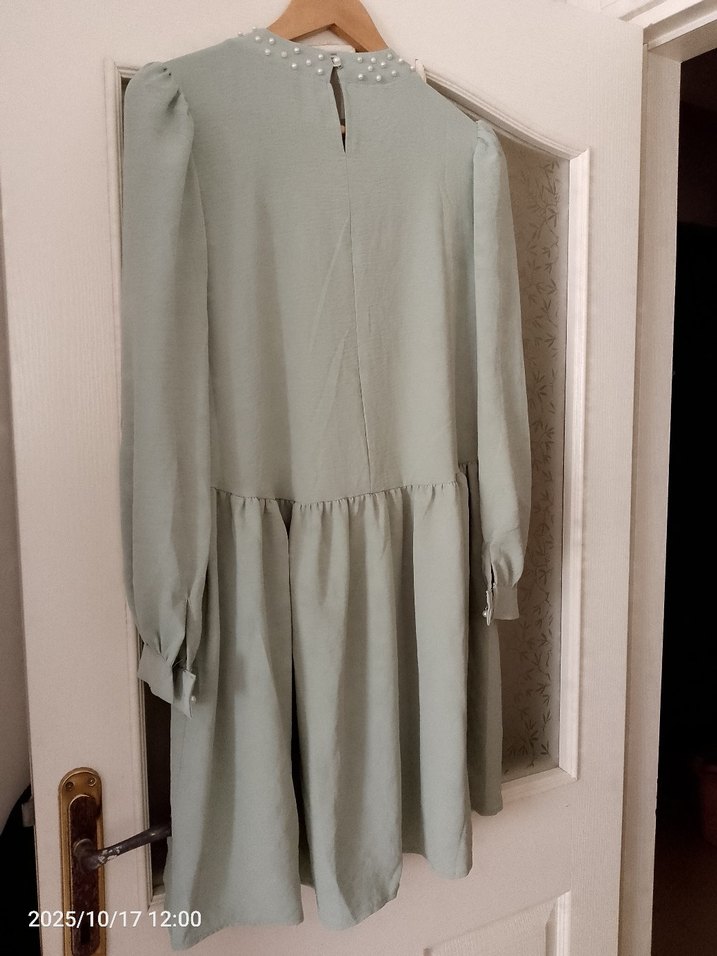 REFKA mint yeşili incili tunik - Görsel 3