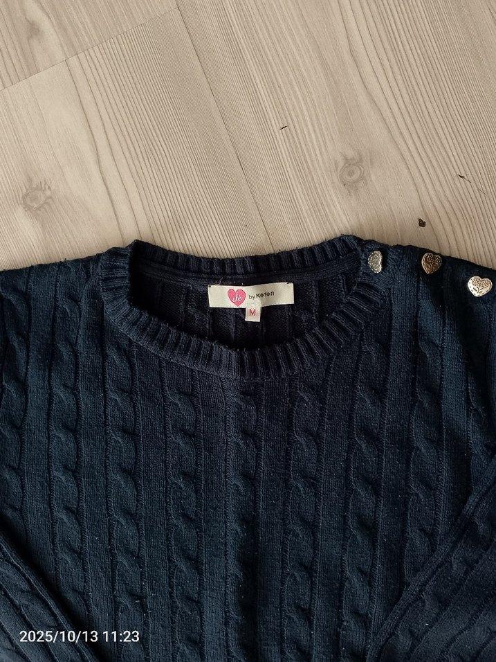 koton triko kazak küçük beden - Görsel 5