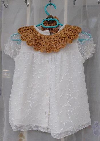 çocuk yakalık ve toka seti - Görsel 4