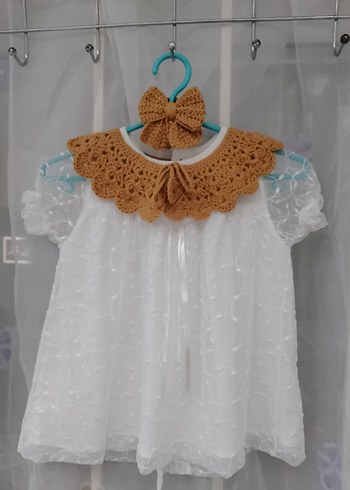 çocuk yakalık ve toka seti - Görsel 2