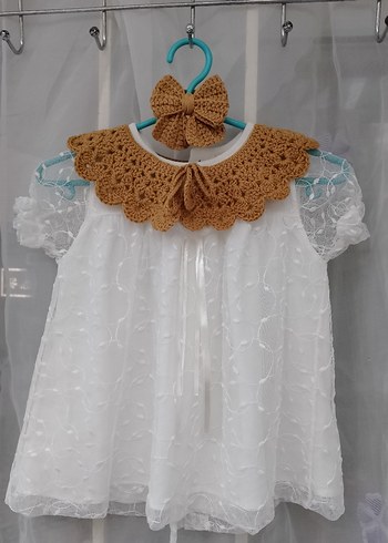 çocuk yakalık ve toka seti - Görsel 5