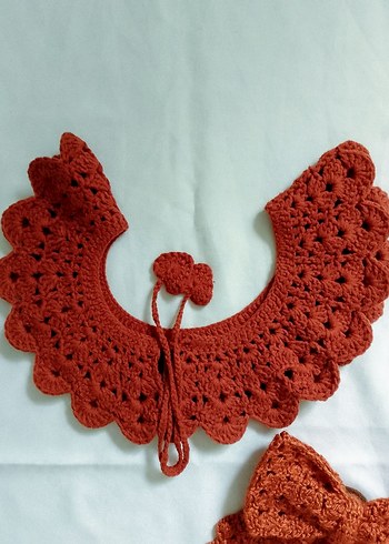 bebek& çocuk& yetişkin seyyar yaka ve toka seti - Görsel 2