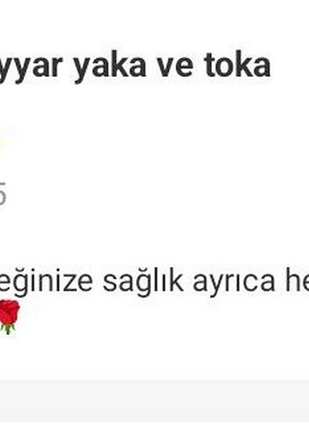 anne& çocuk örgü takım toka&yaka - Görsel 10