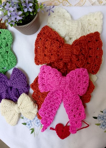 büyük Örgü Fiyonk toka - Görsel 4