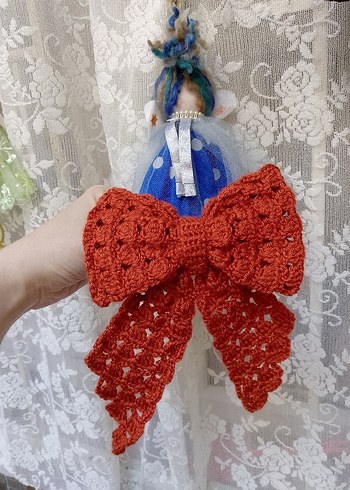 büyük Örgü Fiyonk toka - Görsel 3