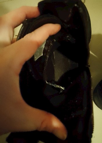 acı Kahverengi Deri de Kadın Botu - Görsel 9