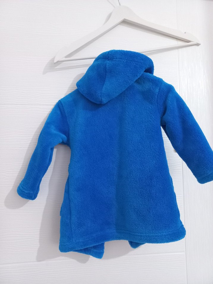 Erkek Çocuk Mavi Bornoz - Görsel 2