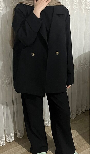 m Beden Siyah blazer