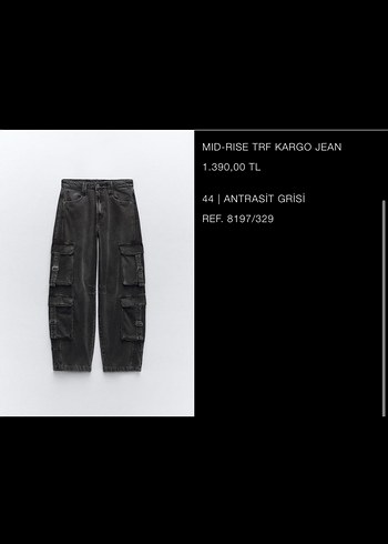 Zara Zara Kargo Jean