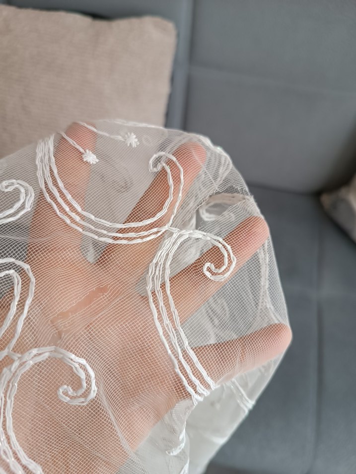 Bohem Tarzı Beyaz Tül Perde - Görsel 5