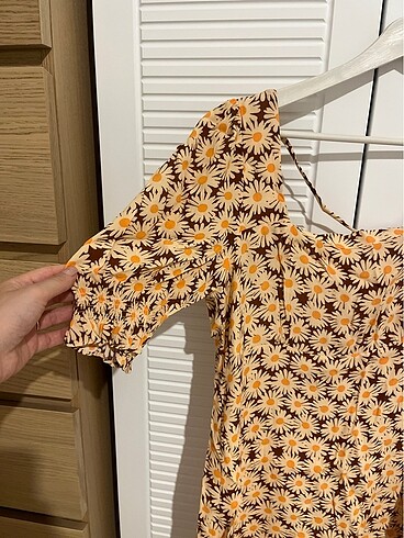 Mango Mango M beden çiçekli elbise