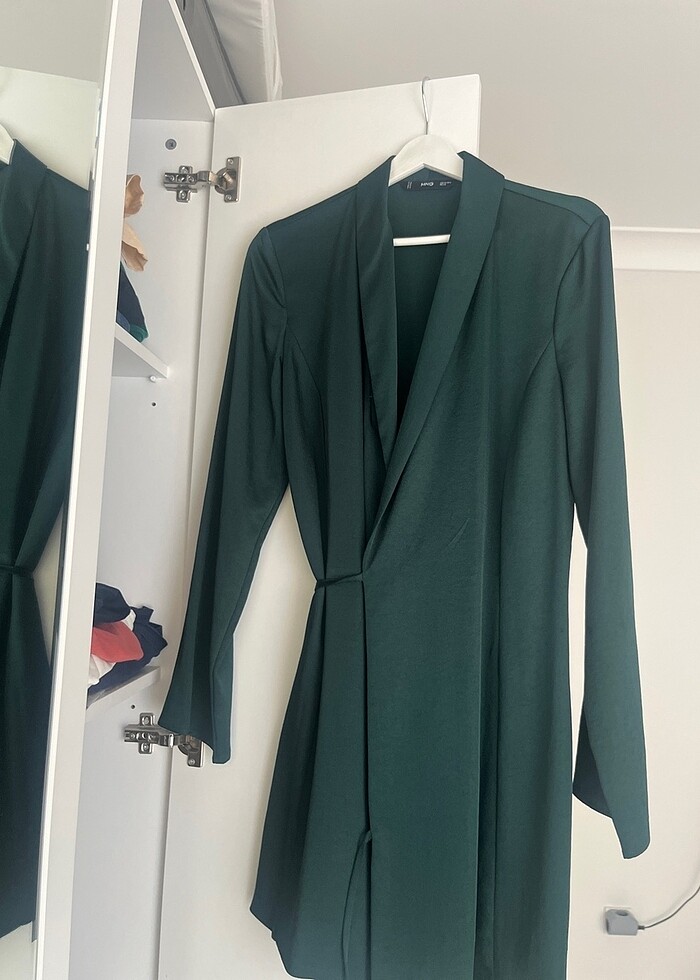 Mango kruvaze elbise - Görsel 2