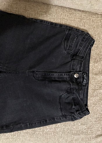 Siyah Dar Kot Pantolon - Görsel 4