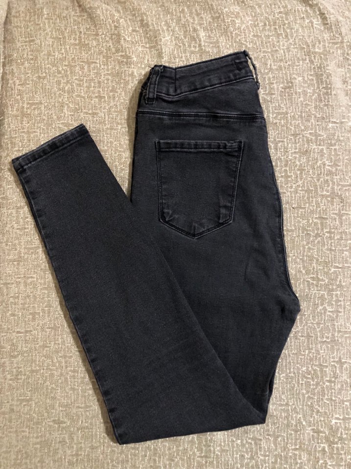 Siyah Dar Kot Pantolon - Görsel 2