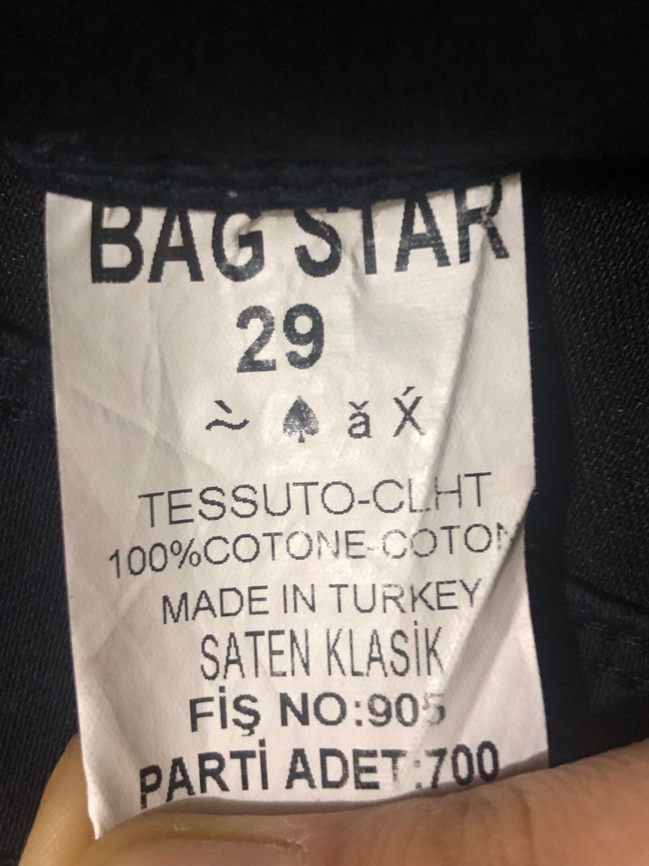 Siyah / Lacivert Pantolon - Görsel 5