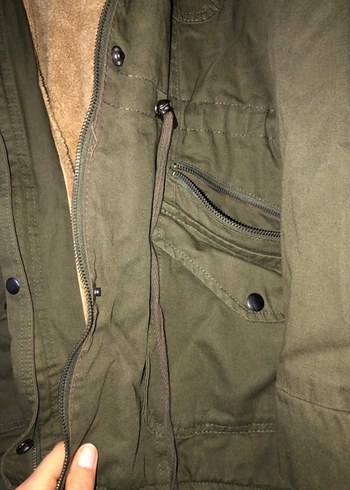 Haki Renk Kadın Ceket - Görsel 4