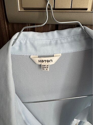 Koton Koton 36 beden bebek mavi bluz