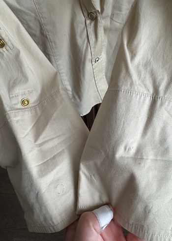 Armani Jeans bej gömlek s beden - Görsel 4
