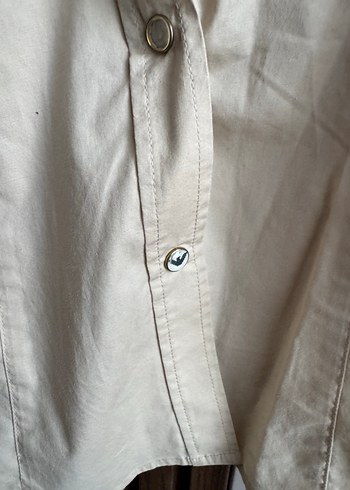Armani Jeans bej gömlek s beden - Görsel 3