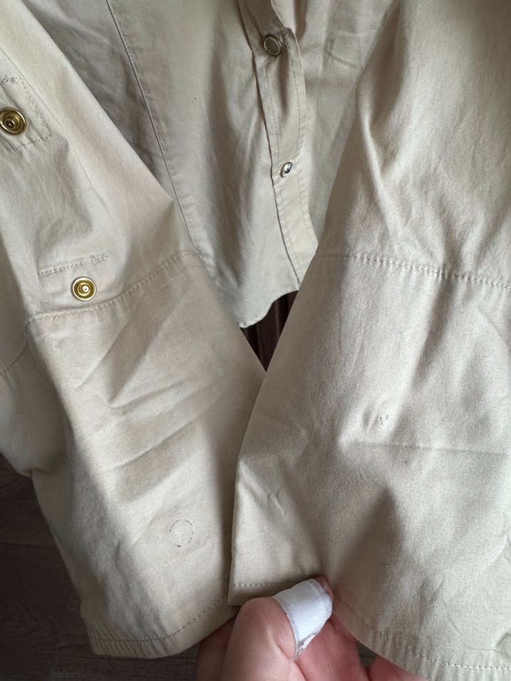 Armani Jeans bej gömlek s beden - Görsel 4