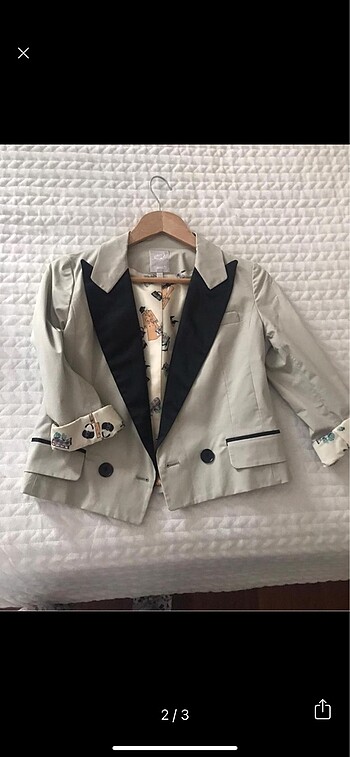 Twist blazer ceket