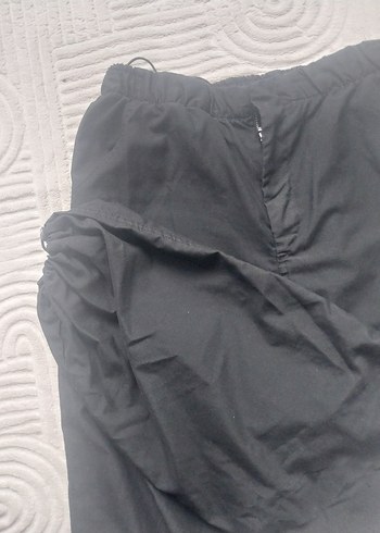 Siyah Rahat Kesim Kayak Pantolonu,kadın paraşüt pantolon