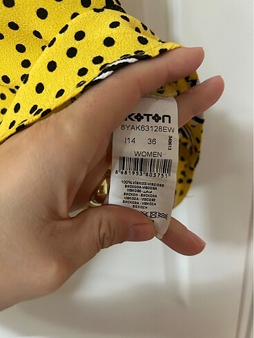 s Beden Koton bluz