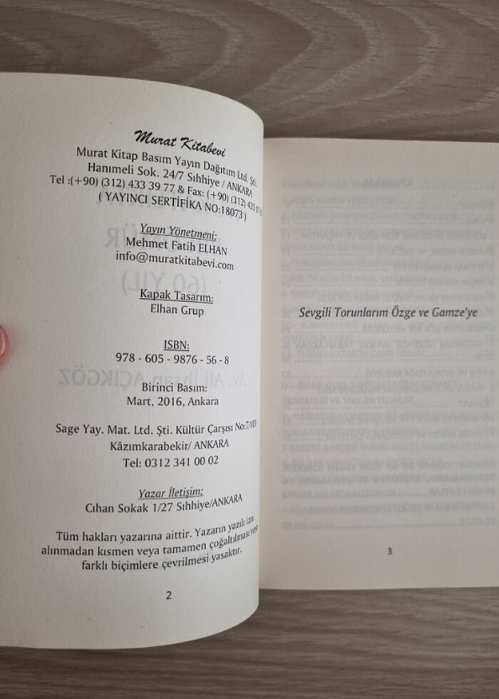 Avukatlıkta Bir Ömür (60 Yıl) - Görsel 2