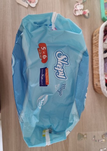 Sleepy Mayo Bez Bebek Bezi 5-6 Beden 14 Adet - Görsel 3