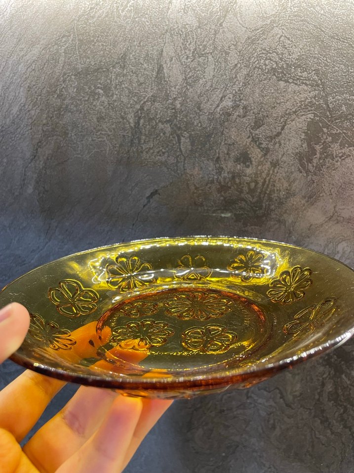 Antika 6lı Çiçekli Tabak Seti - Görsel 2