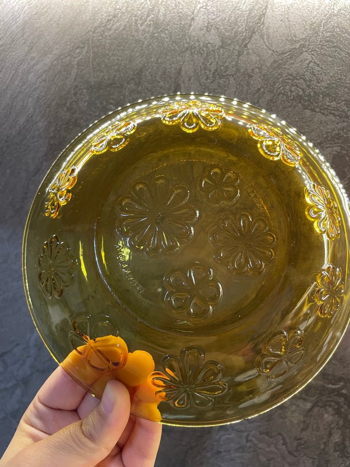 Antika 6lı Çiçekli Tabak Seti - Görsel 5