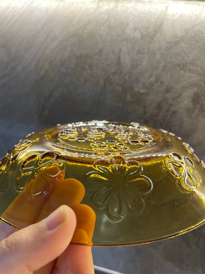 Antika 6lı Çiçekli Tabak Seti - Görsel 4